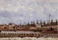 Barrage de Pontoise 1872 Camille Pissarro paysage